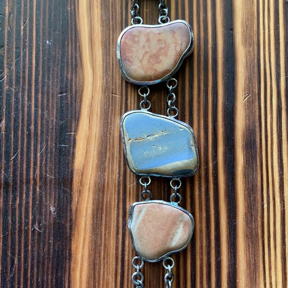 Beautiful Sterling Stone bracelet - Picture 3 of 5